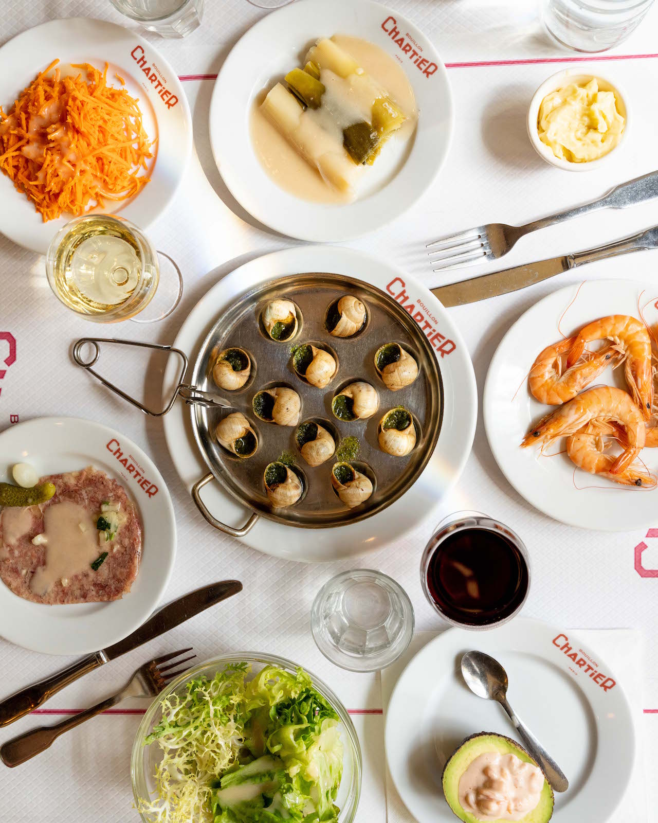 【新品】 Bouillon CHARTIER ディナープレート パリで購入】BOUILLON CHARTIER ディナープレート Bouillon Chartier